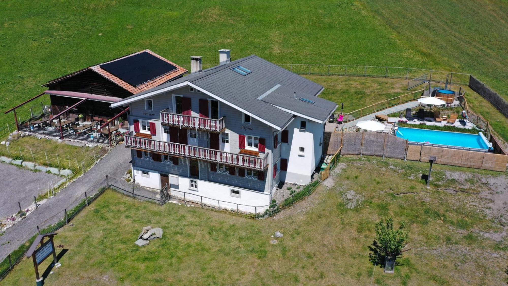 Gasthaus Alpina Tschappina Εξωτερικό φωτογραφία