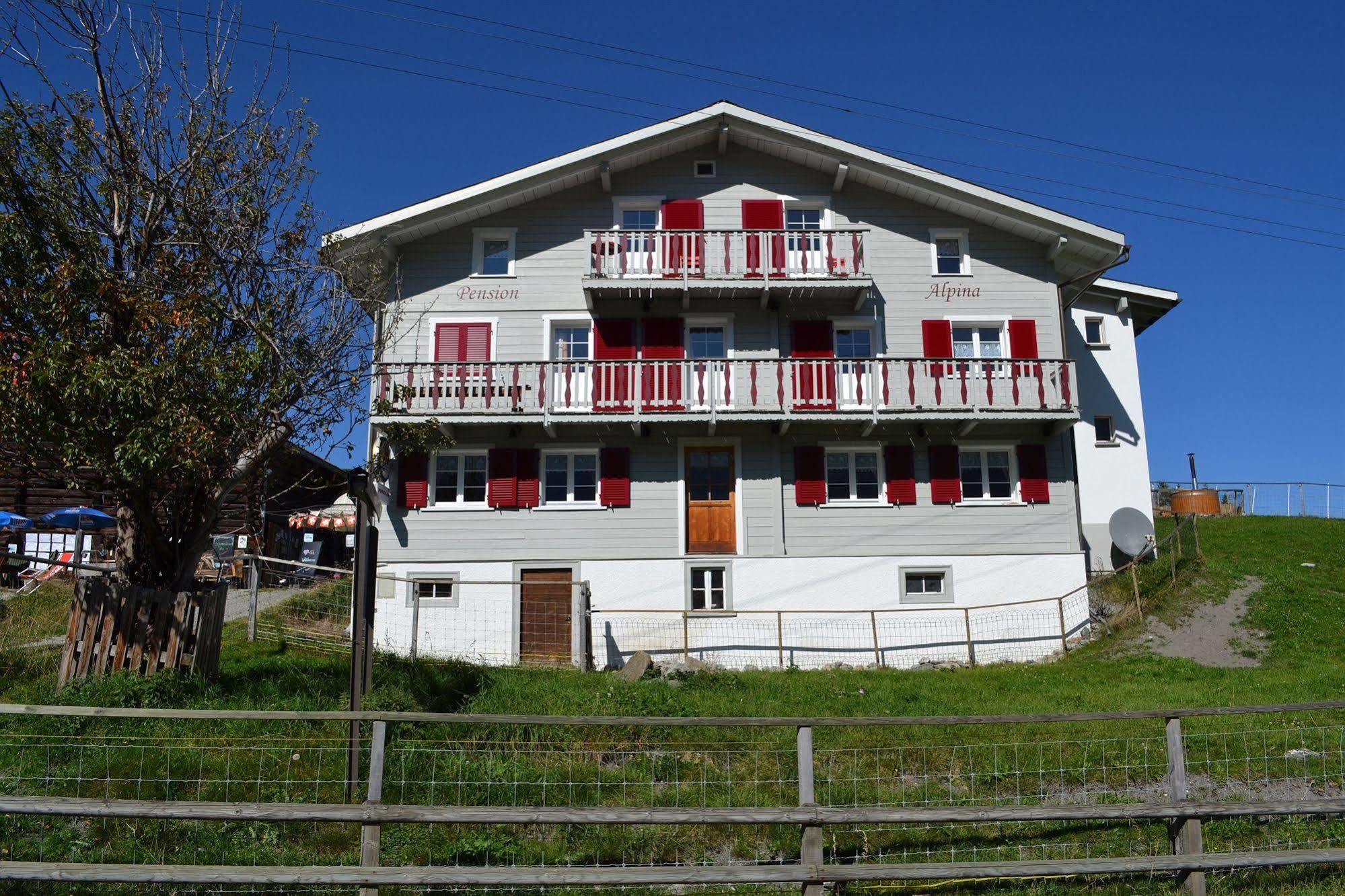 Gasthaus Alpina Tschappina Εξωτερικό φωτογραφία